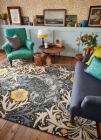 Luxusní vlněný koberec Pure Morris Seaweed Teal